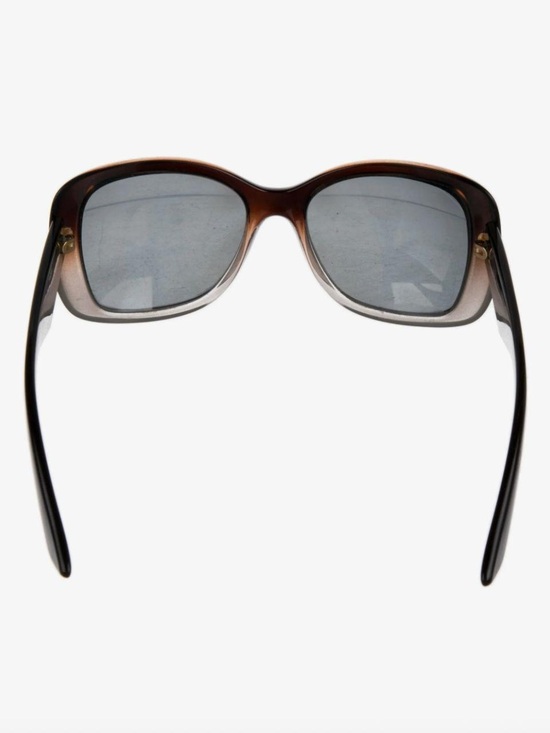 Prada oversized ombré tinted square sunglasses